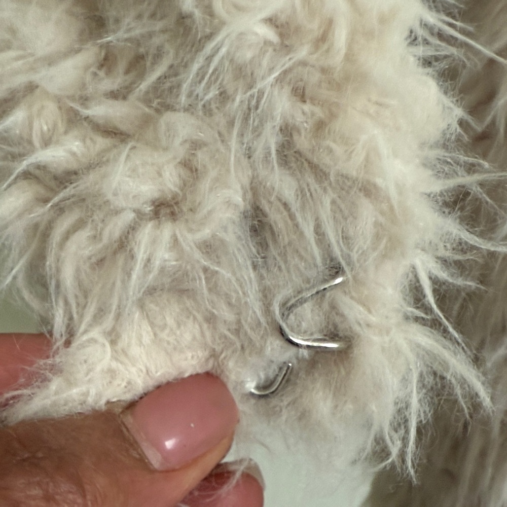 RSQ Cream Teddy Jacket - Picture 7 of 7